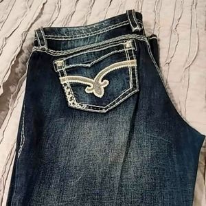 Womens Rock Revivals 34x32 Easy Boot